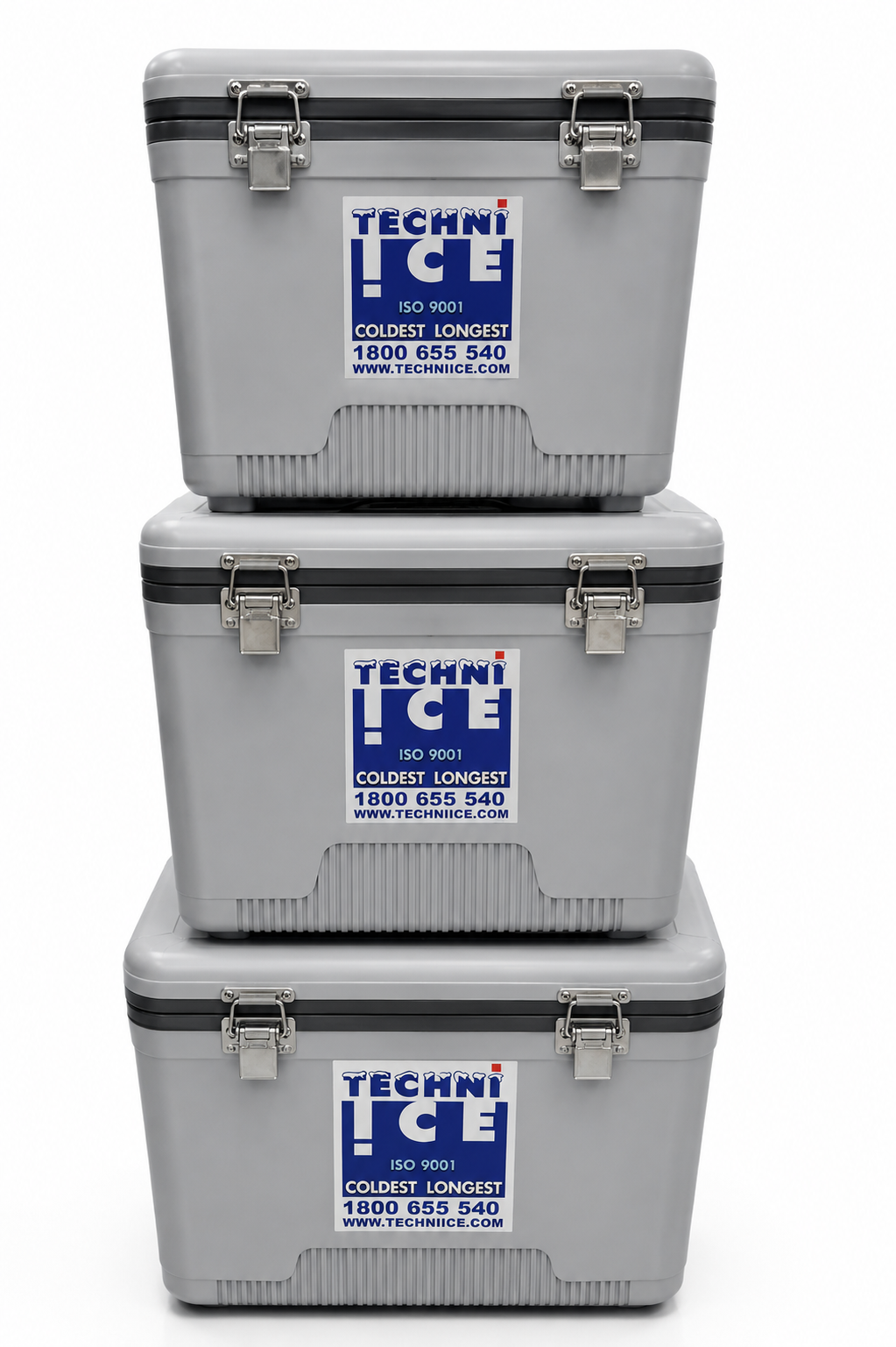 Compact Series Ice Box 12L Grey*FREE 3 REUSABLE DRY ICE PACKS VALUES $25 *FRESH STOCK JUST ARRIVED