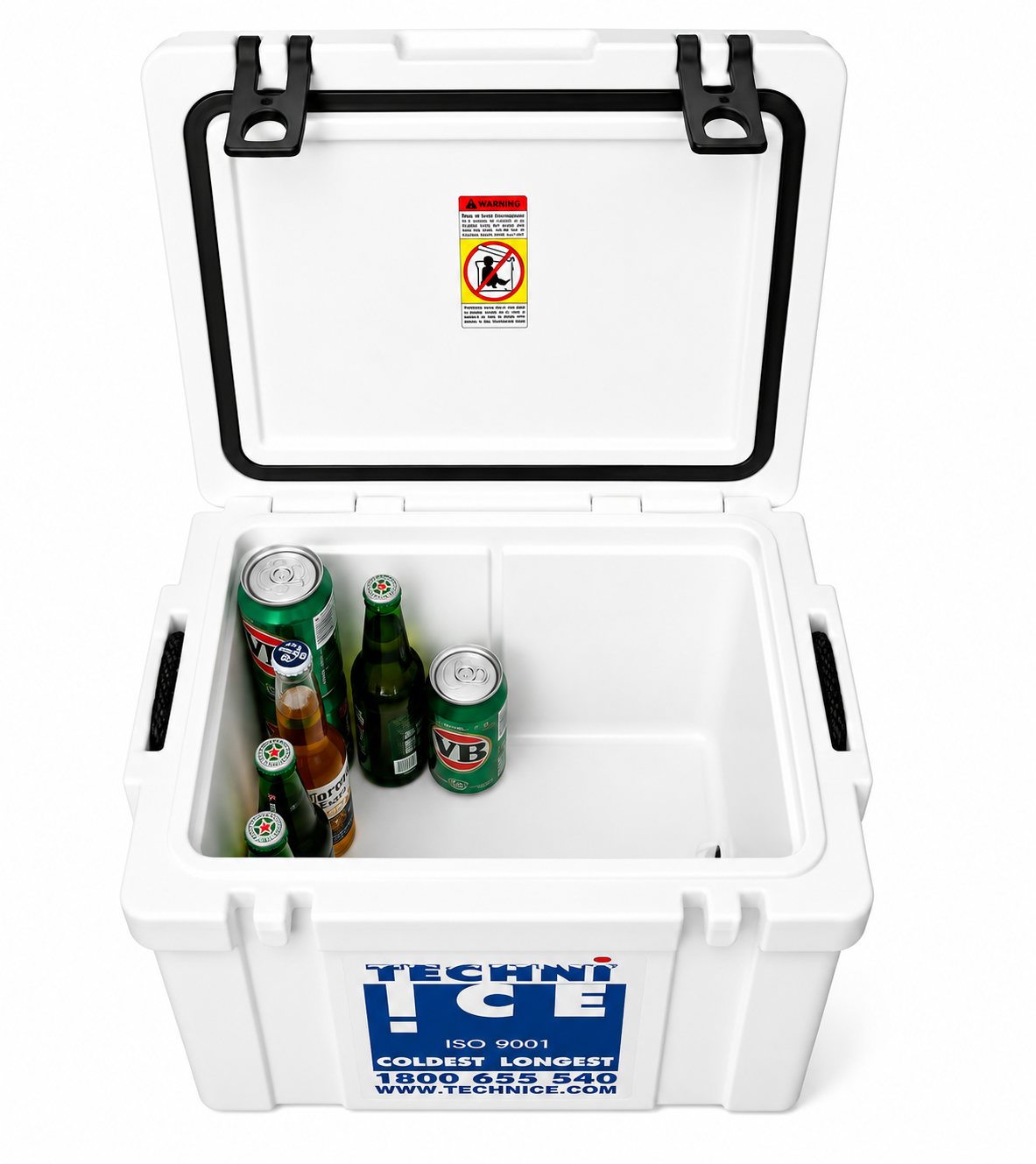 Techniice Classic Hybrid Ice box 25L White *FREE 6 REUSABLE DRY ICE PACKS VALUES $37* PRE-ORDER NOW FOR SEPTEMBER DISPATCH
