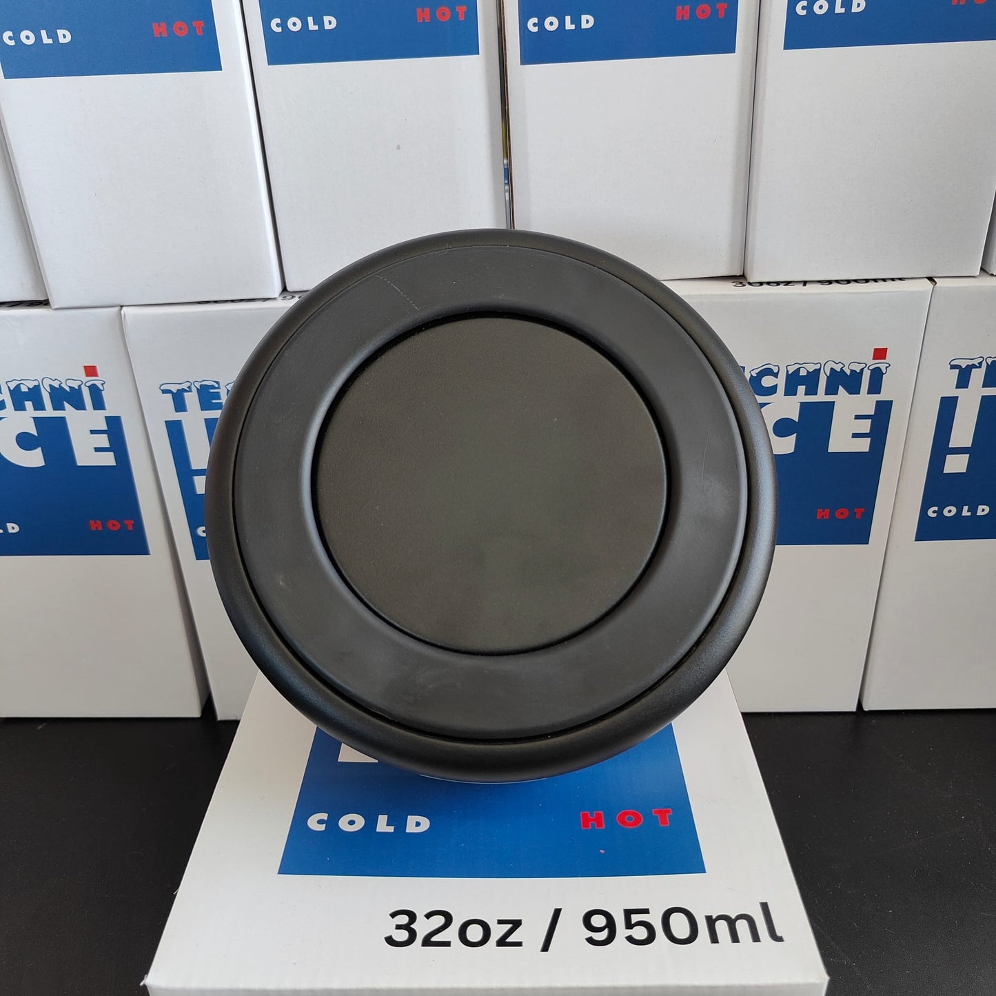 Techni Ice 950ml (32 oz.) Dog Bowl Black Stainless Steel 6 Years Warranty *FRESH STOCK JUST ARRIVED