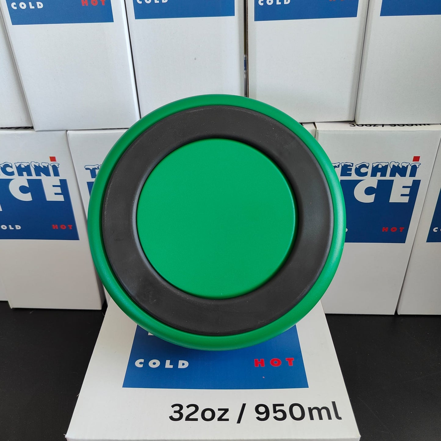 Techni Ice 950ml (32 oz.) Dog Bowl Emerald Stainless Steel 6 Years Warranty *FRESH STOCK JUST ARRIVED