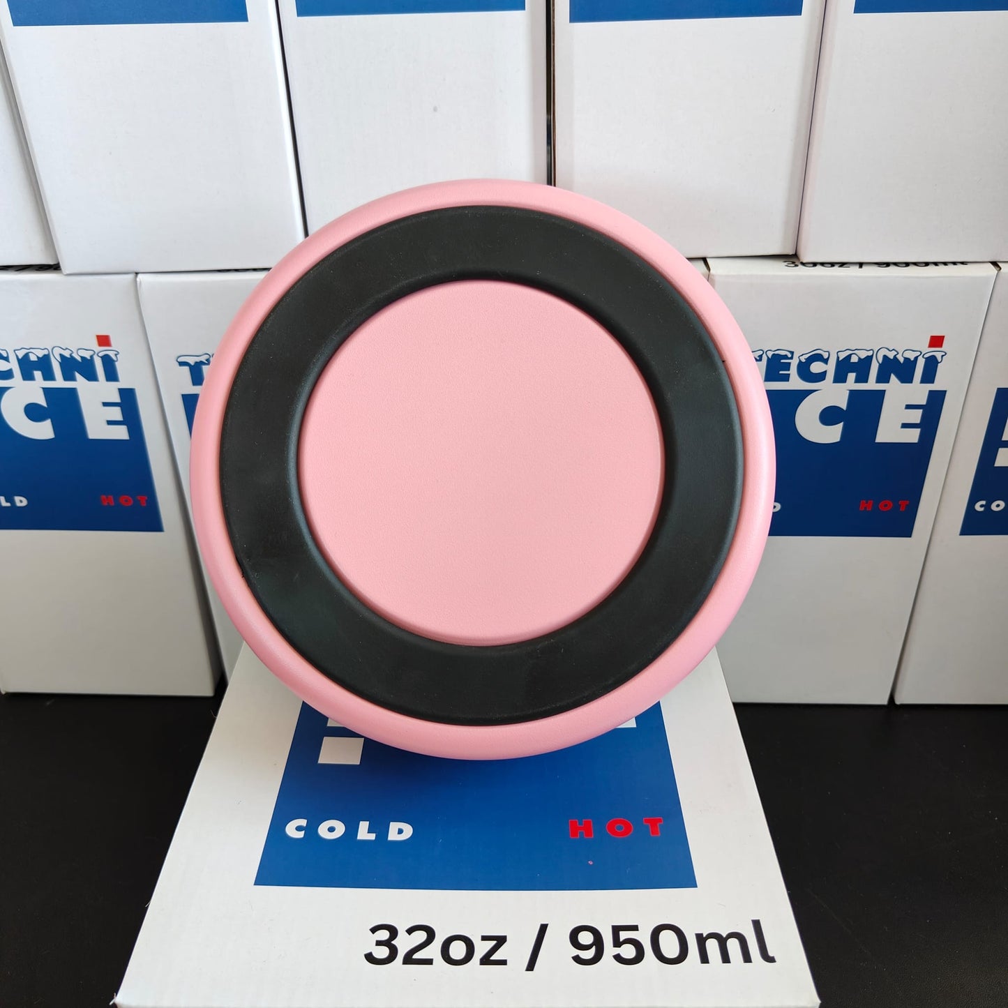 Techni Ice 950ml (32 oz.) Dog Bowl Pink Stainless Steel 6 Years Warranty *FRESH STOCK JUST ARRIVED