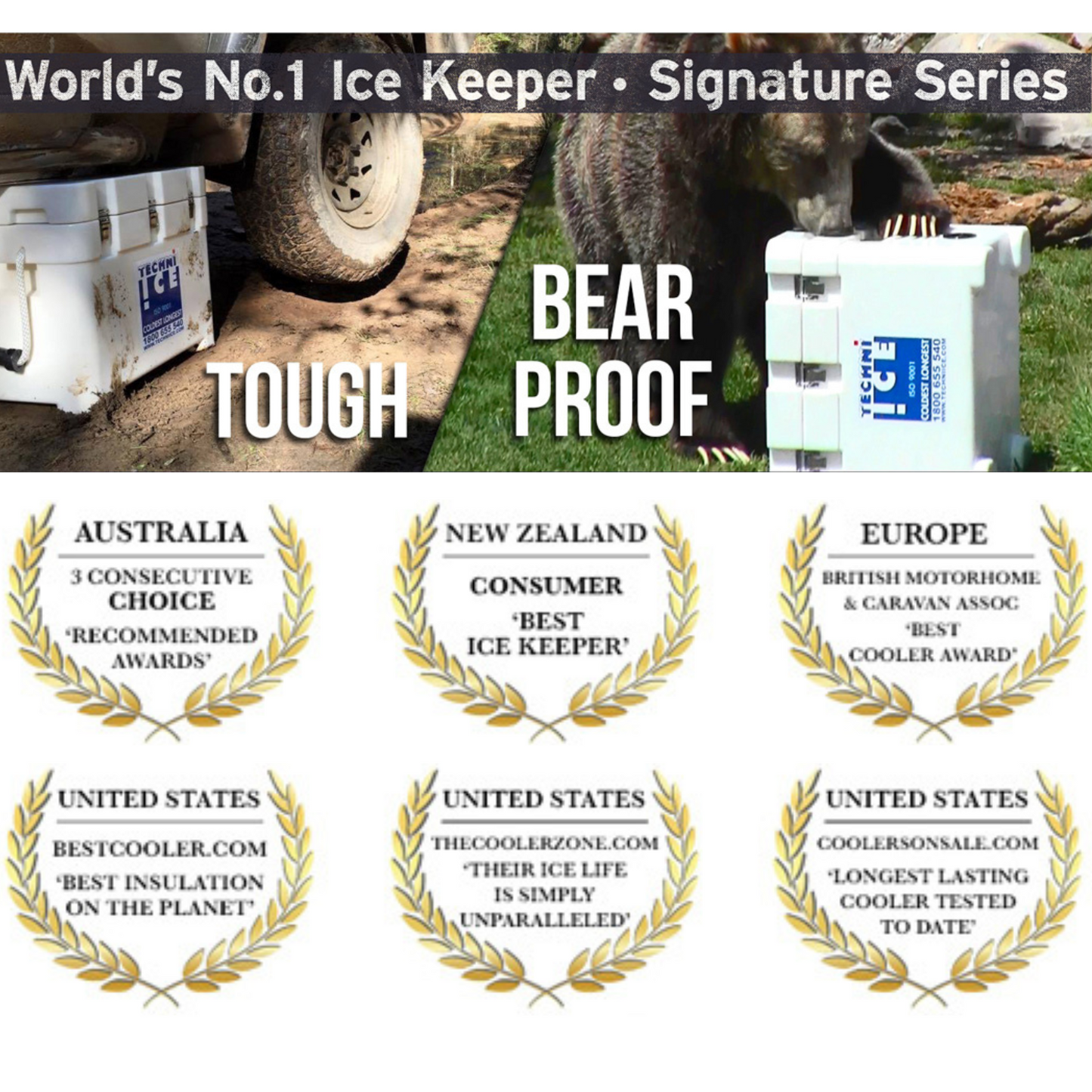Techni Ice Signature Series Icebox 60L *PREORDER FOR JUNE DISPATCH