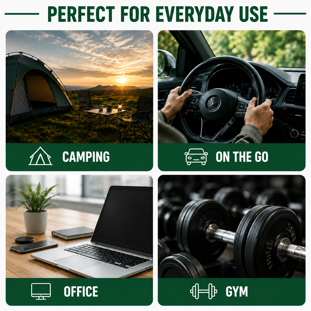 Techni Ice 1200ml (40 oz.) Adventure Tumbler Outback Green+3 Free Techni Ice Reusable Dry Ice Packs