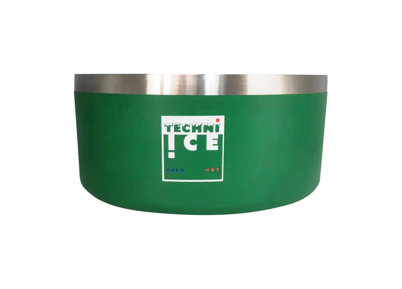New 2024 Model Techni Ice 1920ml (64 oz.) Dog Bowl Emerald Stainless Steel 6 Years Warranty *FRESH STOCK JUST ARRIVED