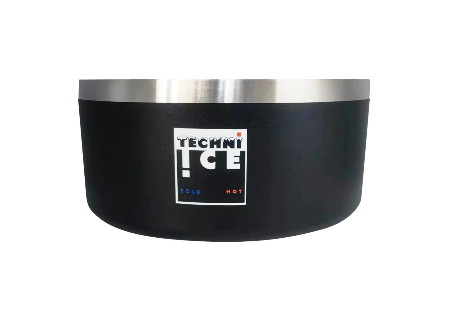 Techni Ice 950ml (32 oz.) Dog Bowl Black Stainless Steel 6 Years Warranty *FRESH STOCK JUST ARRIVED