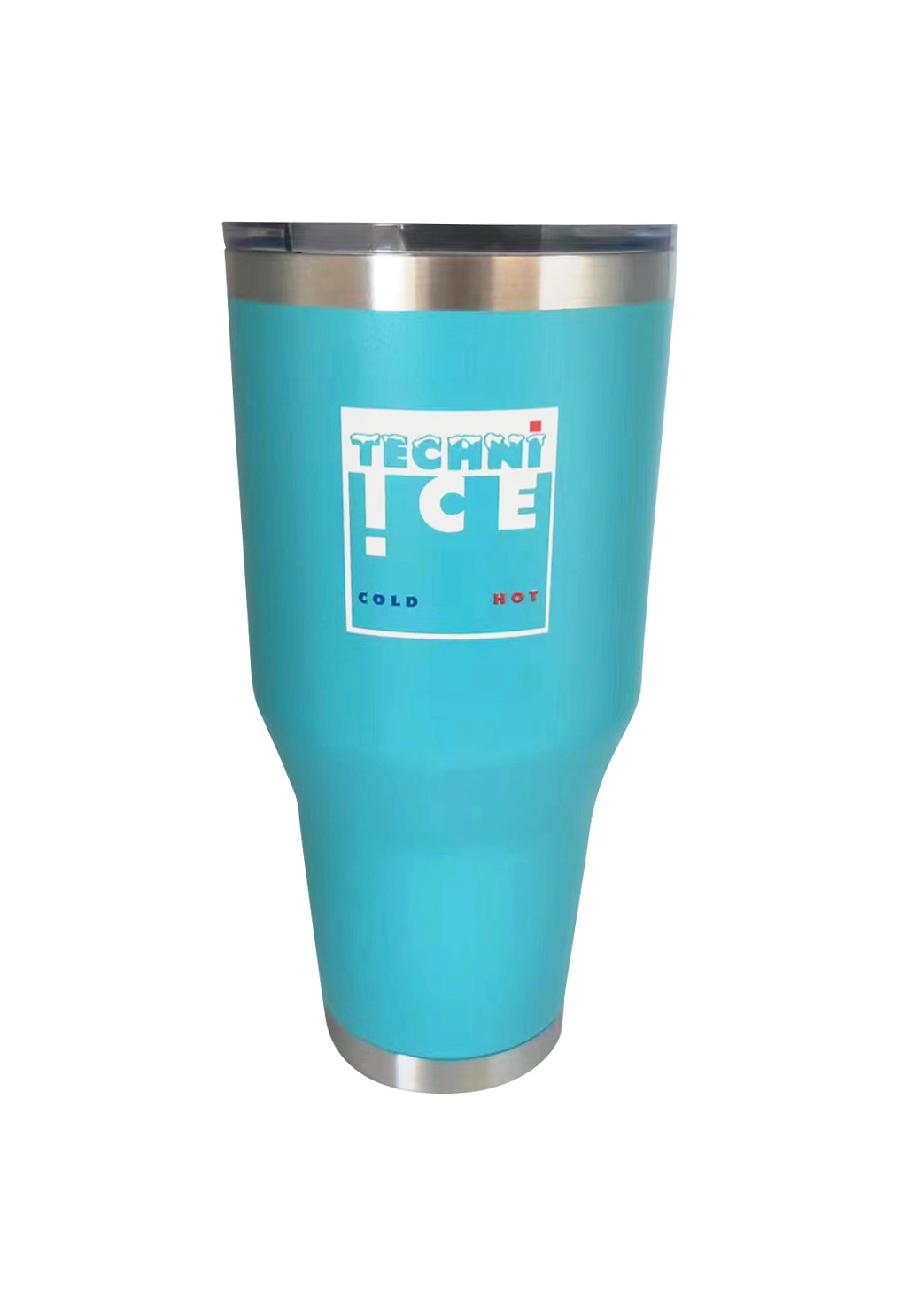 Techni Ice 1200ml (40 oz.) Tumbler Aqua Stainless Steel 6 Years Warranty + 3 Techni Ice Reusable Dry Ice Packs *FRESH STOCK JUST ARRIVED