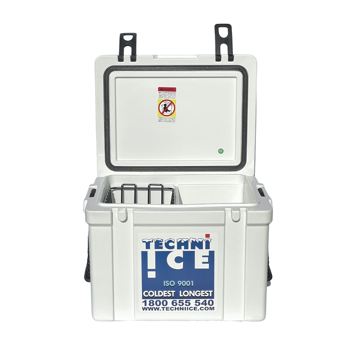 Techniice Classic Hybrid Ice box 25L White *PREORDER FOR JULY DISPATCH *FREE 6 REUSABLE DRY ICE PACKS VALUES $32.95