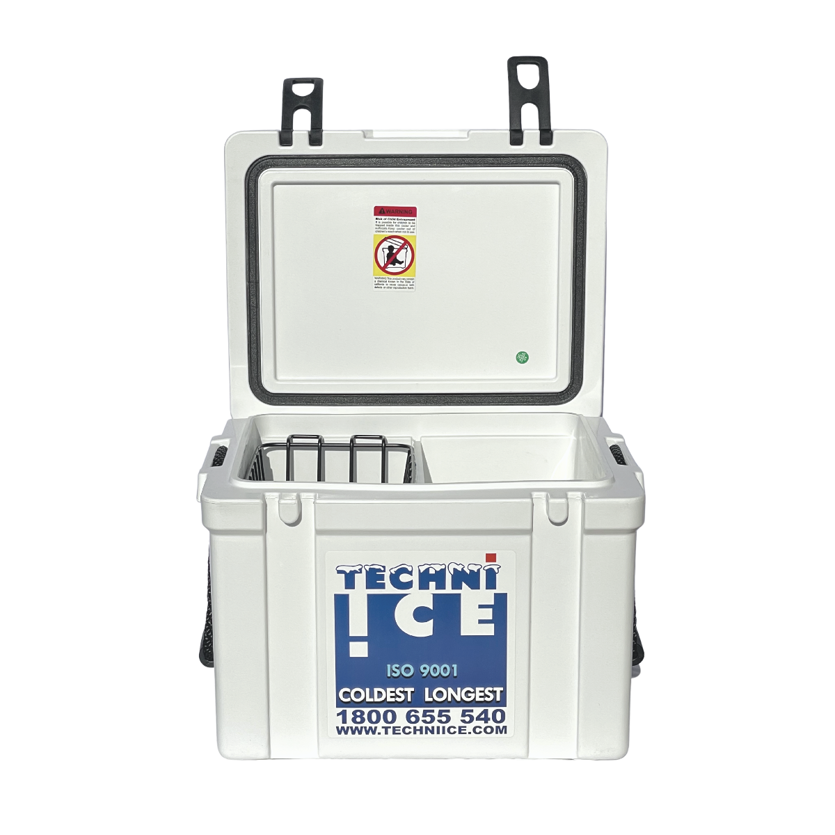 Techniice Classic Hybrid Ice box 25L White *FREE 6 REUSABLE DRY ICE PACKS VALUES $32.95 *FRESH STOCKS JUST ARRIVED