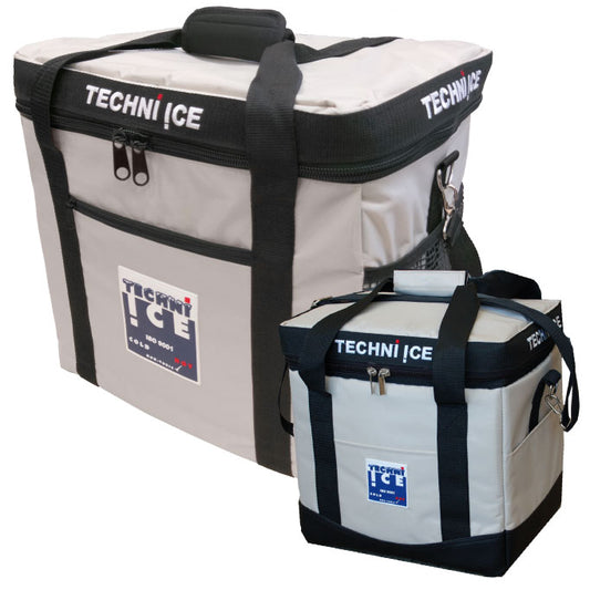 23L + 34L Techni Ice High Performance Cooler Bag Combo - Grey