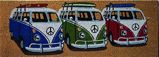 3 Kombi's PVC Coir Wide Doormat
