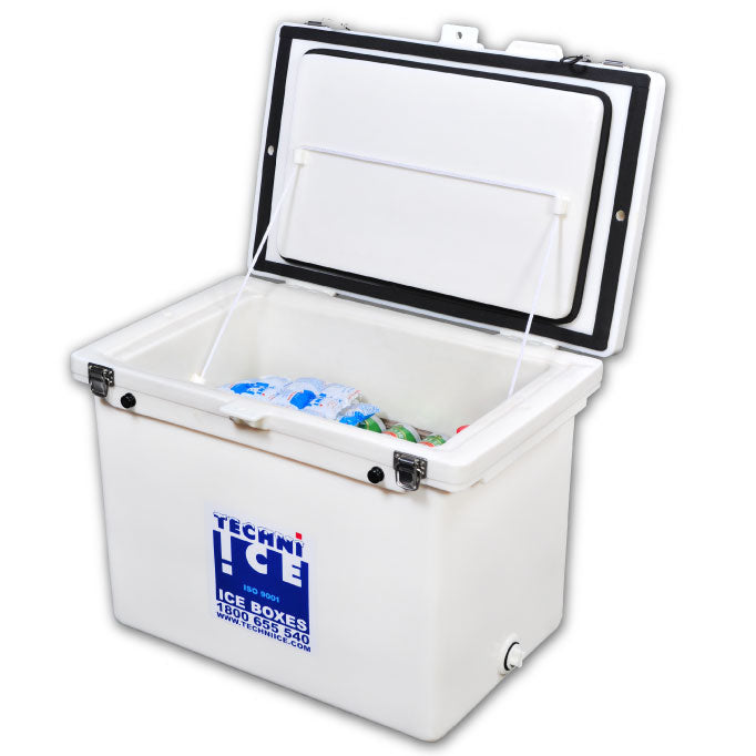Techniice Classic Ice box 80L White *FREE 12 REUSABLE DRY ICE PACKS VALUES $59.95 *FRESH STOCKS JUST ARRIVED