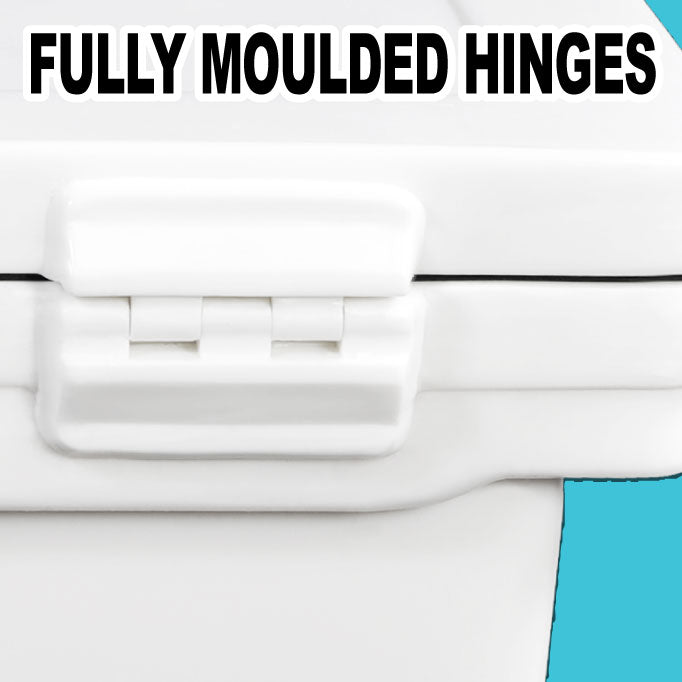 Techniice Classic Ice box 40L White Blue * FRESH STOCK JUST ARRIVED *FREE 6 REUSABLE DRY ICE PACKS VALUES $32.95