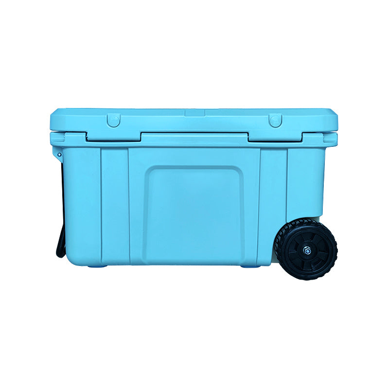 Techni Ice Signature Hardcore Premium Ice Box 55L Light Blue with Wheels *FREE 12 REUSABLE DRY ICE PACKS VALUES $59.95 * PRE-ORDER FOR MID TO END MAY DISPATCH