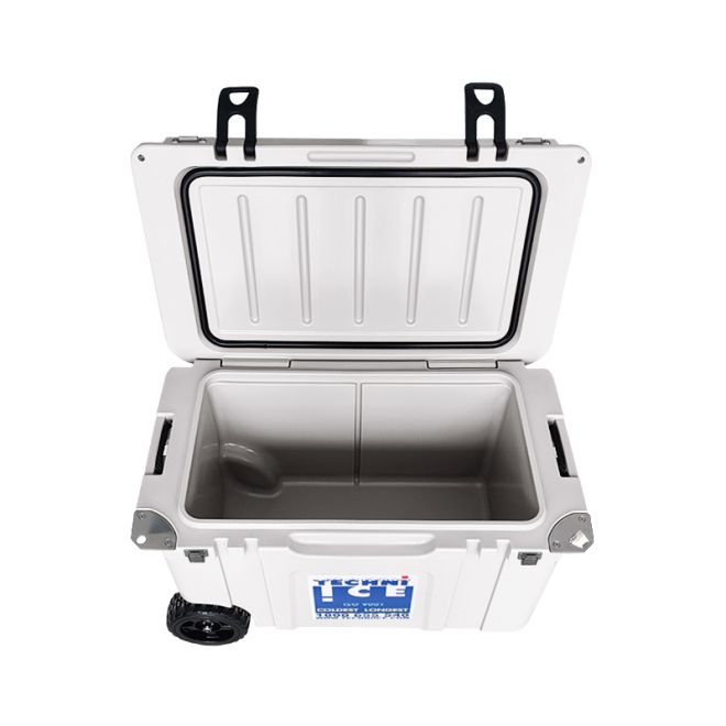 Techni Ice Signature Hardcore Premium Ice Box 55L White with Wheels *FREE 12 REUSABLE DRY ICE PACKS VALUES $59.95 * PRE-ORDER FOR MID TO END MAY DISPATCH
