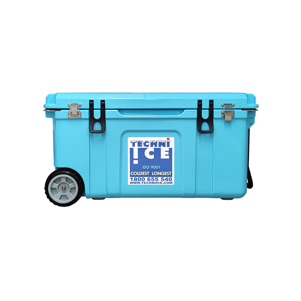 Techni Ice Signature Hardcore Icebox 75L Light Blue Wheels *Fresh Stock Just Arrived *FREE 12 REUSABLE DRY ICE PACKS VALUES $59.95