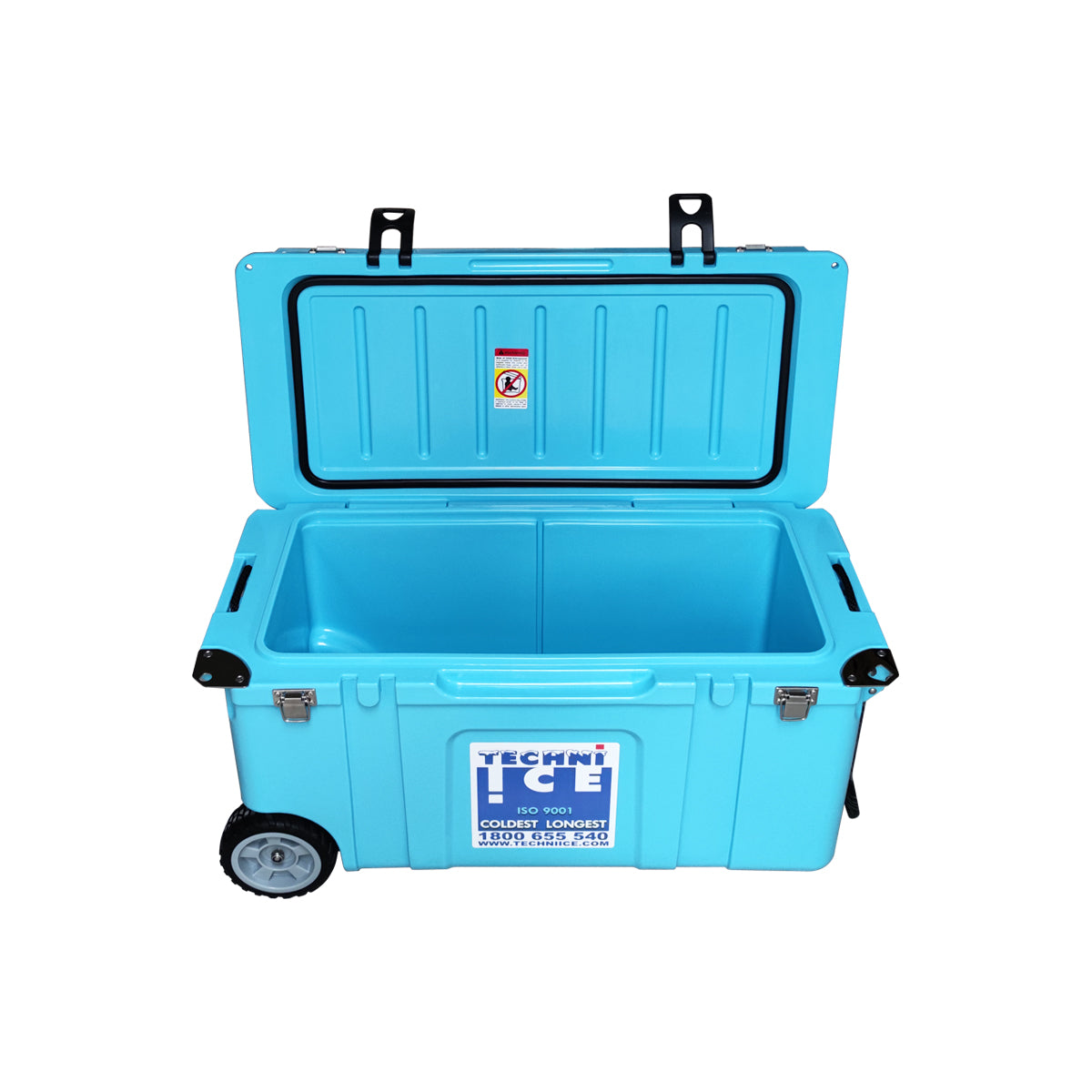 Techni Ice Signature Hardcore Icebox 75L Light Blue Wheels *Fresh Stock Just Arrived *FREE 12 REUSABLE DRY ICE PACKS VALUES $59.95