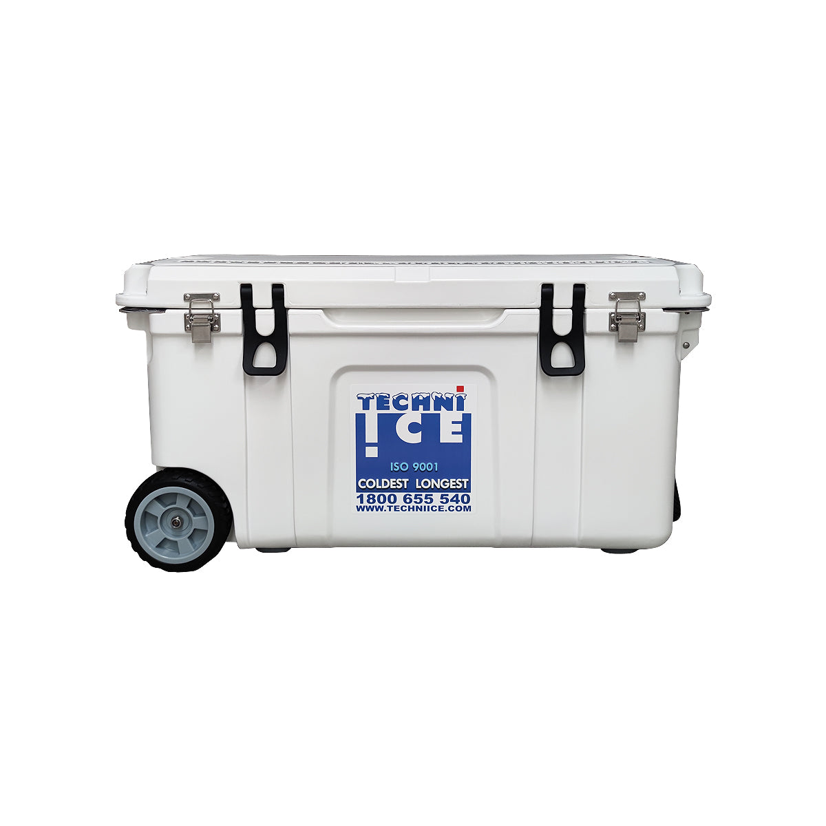 Techni Ice Signature Hardcore Icebox 75L White with Wheels *Fresh Stock Just Arrived *FREE 12 REUSABLE DRY ICE PACKS VALUES $59.95
