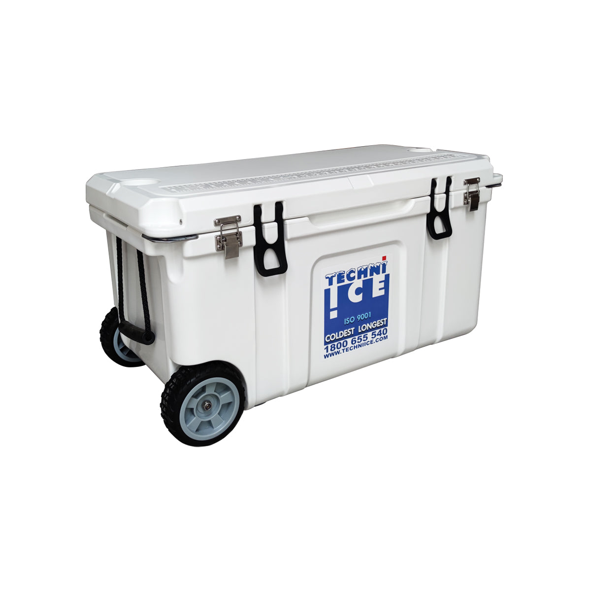 Techni Ice Signature Hardcore Icebox 75L White with Wheels *FREE 12 REUSABLE DRY ICE PACKS VALUES $59.95 *FRESH STOCKS JUST ARRIVED