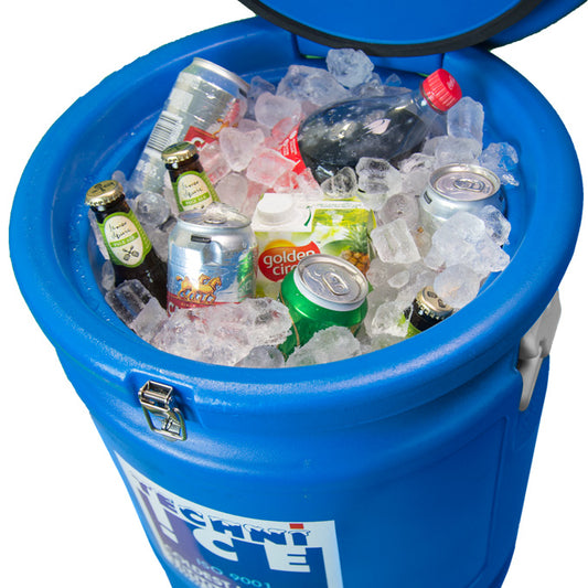 Signature 35L Vertical Ice Box / Insulated Drink Dispenser - Blue *PREORDER FOR JUNE DISPATCH