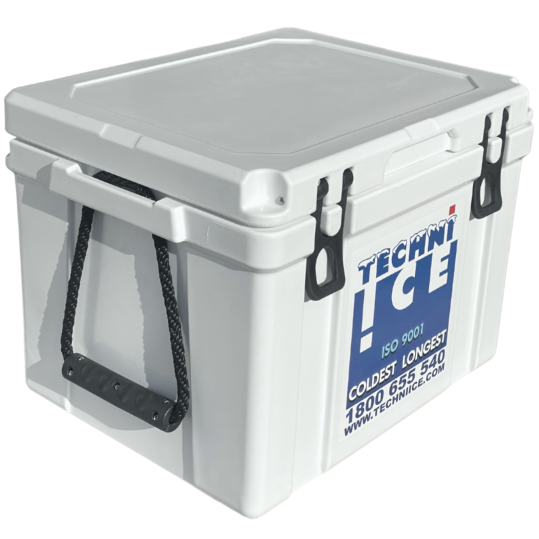 Techniice Classic Hybrid Ice box 25L White *FREE 6 REUSABLE DRY ICE PACKS VALUES $32.95 *FRESH STOCKS JUST ARRIVED
