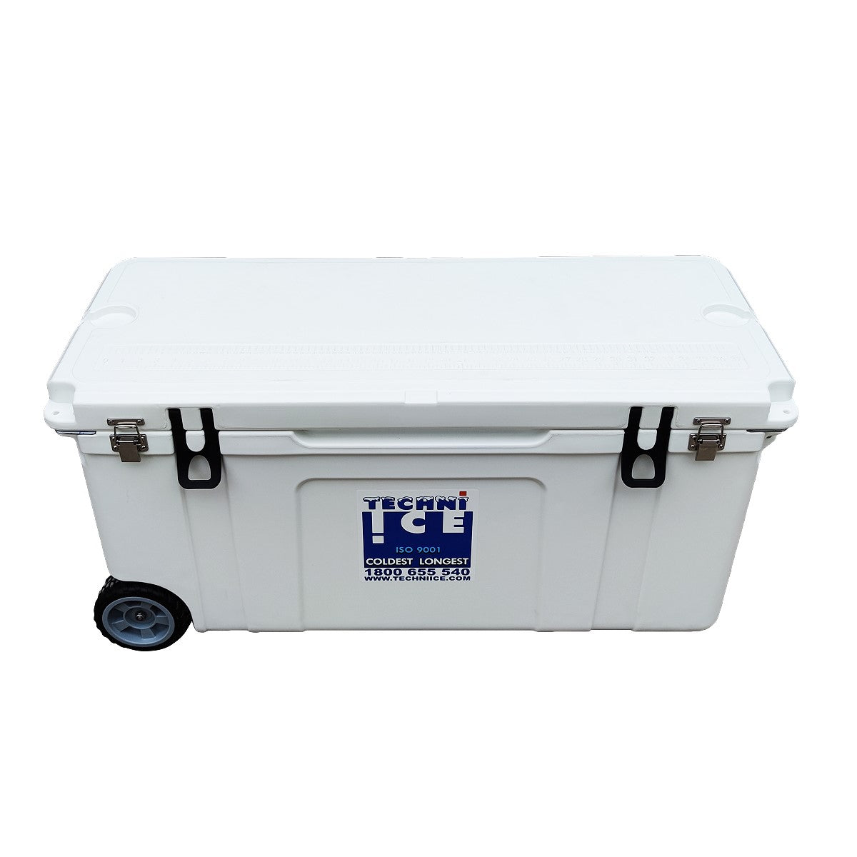 Techni Ice Signature Hardcore Ice box 120L White Wheels *FREE 12 REUSABLE DRY ICE PACKS VALUES $59.95 *FRESH STOCKS JUST ARRIVED