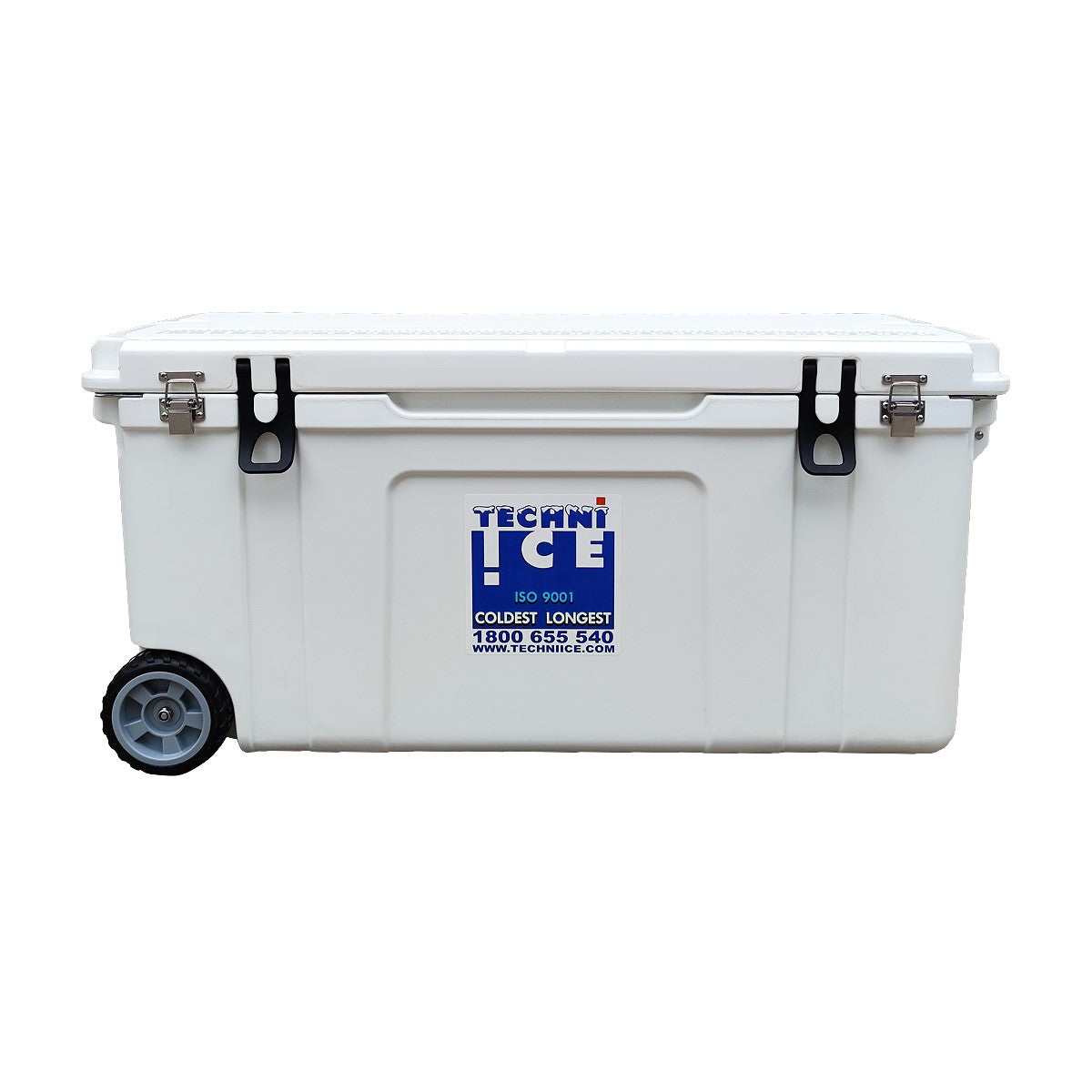 Techni Ice Signature Hardcore Ice box 120L White Wheels *FREE 12 REUSABLE DRY ICE PACKS VALUES $59.95 *FRESH STOCKS JUST ARRIVED
