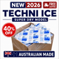 250 (1 Carton) Techni Ice Heavy Duty Reusable Dry Ice packs *40% OFF SALE ON NOW