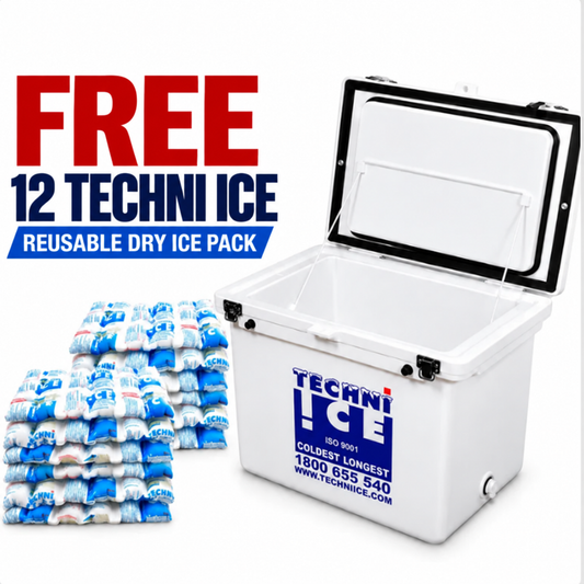 Classic Ice box 100L White *FREE 12 REUSABLE DRY ICE PACKS VALUES $66* PRE-ORDER NOW FOR OCTOBER DISPATCH