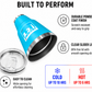 Techniice 900ml (30 oz.) Travel Tumbler Ocean Aqua+3 Free Techni Ice Reusable Dry Ice Packs