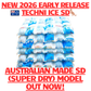 6 Techni Ice Heavy Duty Reusable Dry Ice packs