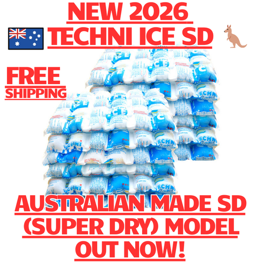 12 Techni Ice Heavy Duty Reusable Dry Ice packs *40% OFF SALE ON NOW