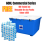Techni Ice Commercial 600L *FREE 100 REUSABLE DRY ICE PACKS VALUES $450 *FRESH STOCK JUST ARRIVED