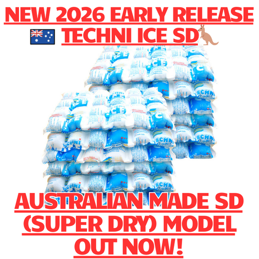 12 Techni Ice Heavy Duty Reusable Dry Ice packs *40% OFF SALE ON NOW
