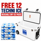 Signature Hardcore Premium Ice Box 55L White with Wheels *FREE 12 REUSABLE DRY ICE PACKS VALUES $66* PRE-ORDER NOW FOR OCTOBER DISPATCH