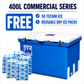 Techni Ice Commercial 400L *FREE 50 REUSABLE DRY ICE PACKS VALUES $240* PRE-ORDER NOW FOR SEPTEMBER DISPATCH