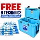 Classic Hardcore Icebox 55L Light Blue *FREE 12 REUSABLE DRY ICE PACKS VALUES $66* PRE-ORDER NOW FOR NOVEMBER DISPATCH