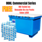 Techni Ice Commercial 800L *FREE 100 REUSABLE DRY ICE PACKS VALUES $450 *FRESH STOCK JUST ARRIVED
