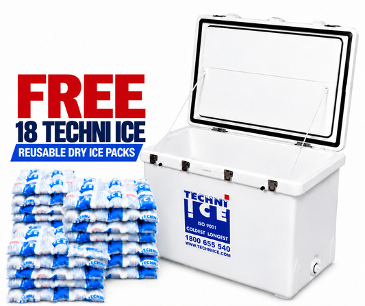 Classic Ice box 200L White *FREE 18 REUSABLE DRY ICE PACKS VALUES $103* PRE-ORDER NOW FOR SEPTEMBER DISPATCH