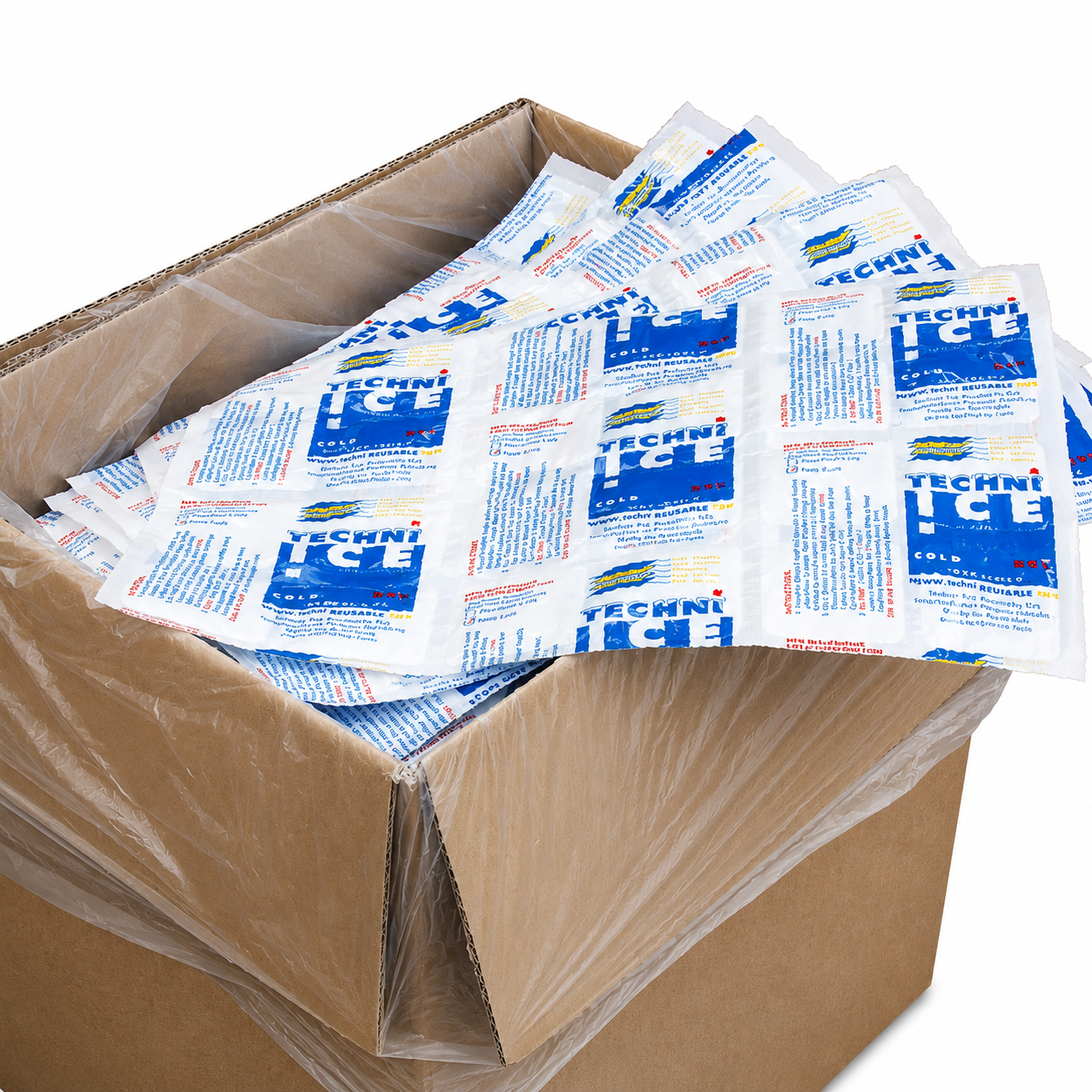 250 (1 Carton) Techni Ice Heavy Duty Reusable Dry Ice packs *40% OFF SALE ON NOW