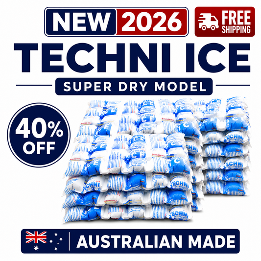 50 Techni Ice Heavy Duty Reusable Dry Ice packs *40% OFF SALE ON NOW