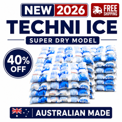 100 Techni Ice Heavy Duty Reusable Dry Ice packs *40% OFF SALE ON NOW