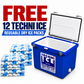 Classic Ice box 80L White Blue *FREE 12 REUSABLE DRY ICE PACKS VALUES $66 * PRE-ORDER NOW FOR OCTOBER DISPATCH