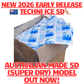 250 (1 Carton) Techni Ice Heavy Duty Reusable Dry Ice packs *40% OFF SALE ON NOW