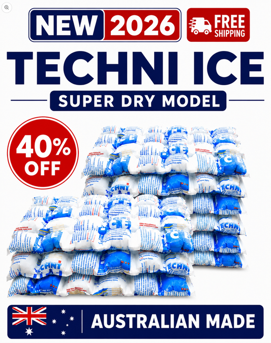 12 Techni Ice Heavy Duty Reusable Dry Ice packs *40% OFF SALE ON NOW