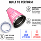Techni Ice 1200ml (40 oz.) Adventure Tumbler Desert Rose+3 Free Techni Ice Reusable Dry Ice Packs