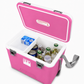 Compact Series Ice Box 18L White Pink *FREE 3 REUSABLE DRY ICE PACKS VALUES $25 *PRE-ORDER NOW FOR AUGUST DISPATCH