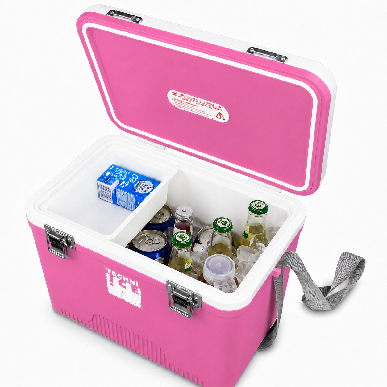 Compact Series Ice Box 28L White Pink *FREE 3 REUSABLE DRY ICE PACKS VALUES $25 *PRE-ORDER NOW FOR AUGUST DISPATCH