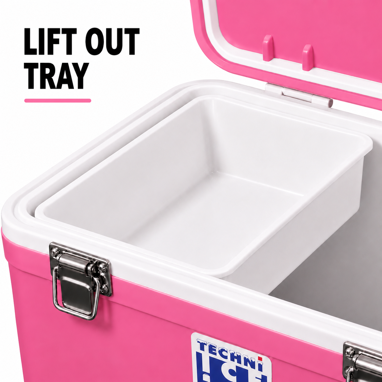Compact Series Ice Box 28L White Pink *FREE 3 REUSABLE DRY ICE PACKS VALUES $25 *PRE-ORDER NOW FOR AUGUST DISPATCH