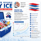 6 Techni Ice Heavy Duty Reusable Dry Ice packs