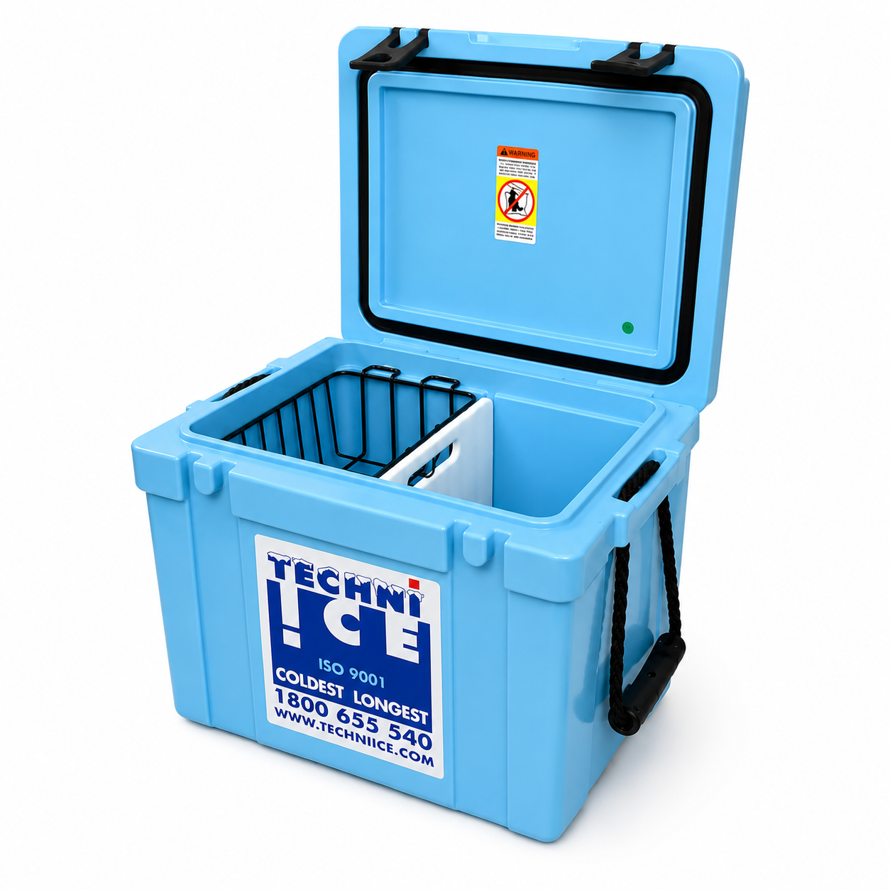 Techniice Classic Hybrid Ice box 25L Light Blue *FREE 6 REUSABLE DRY ICE PACKS VALUES $37 * PRE-ORDER NOW FOR SEPTEMBER DISPATCH